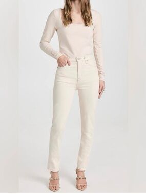 NWT Pistola Kate Jeans in Cream size 32